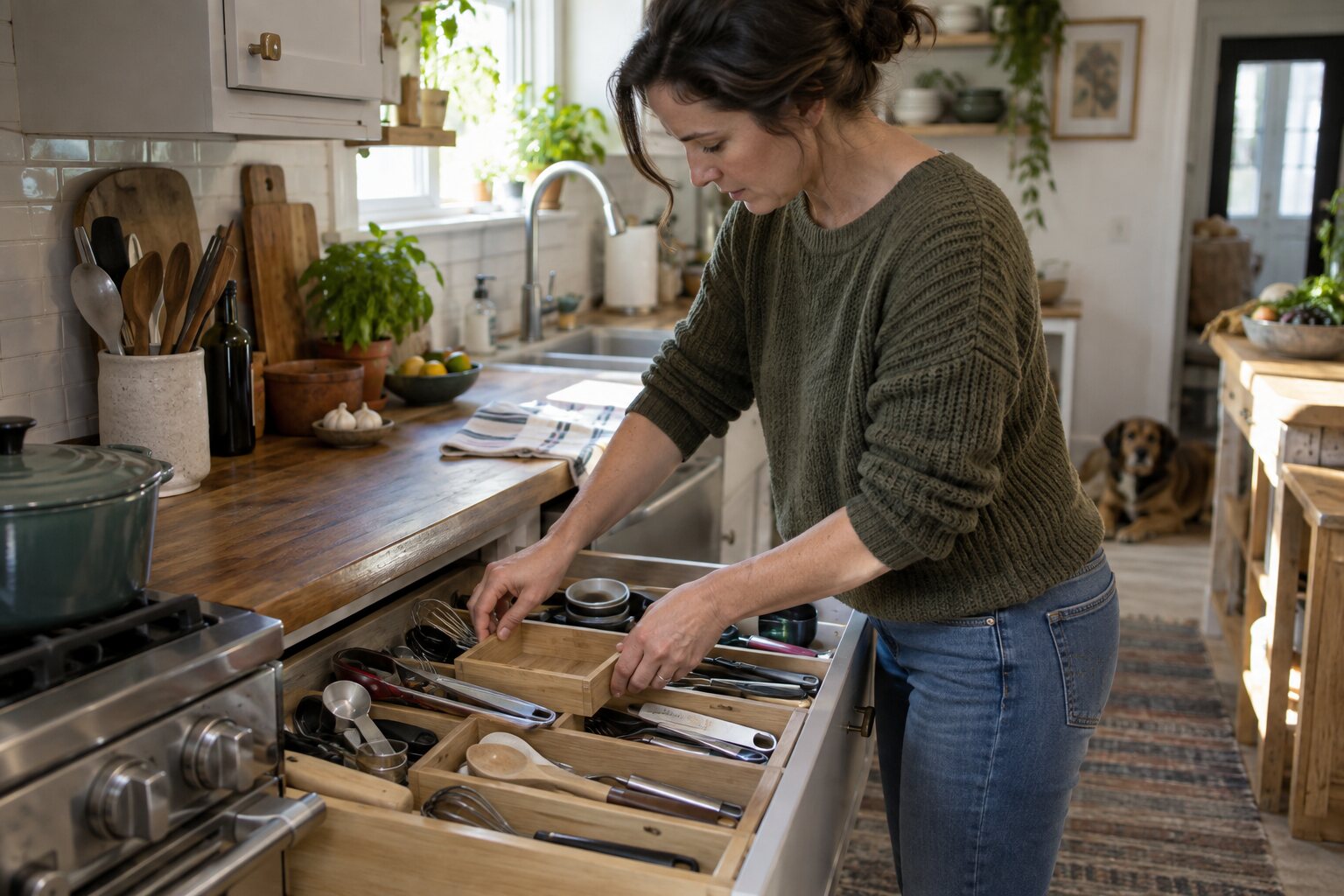 How to Organize a Kitchen Utensil Drawer Around the Tools You Use