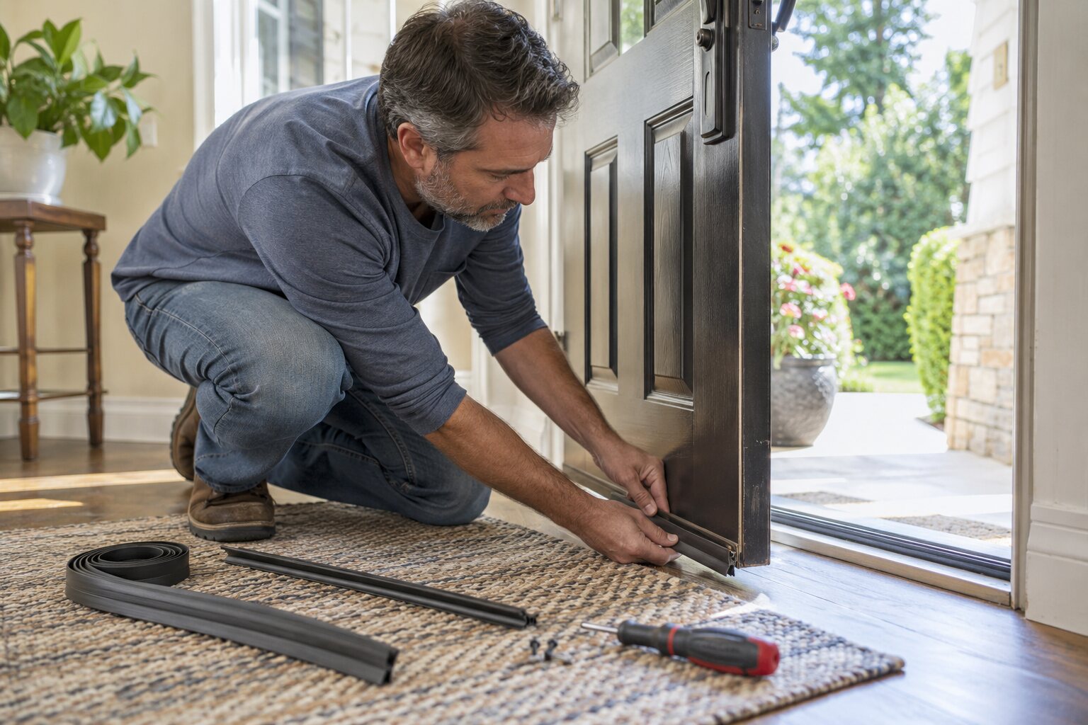 How to Replace a Worn Door Weatherstrip