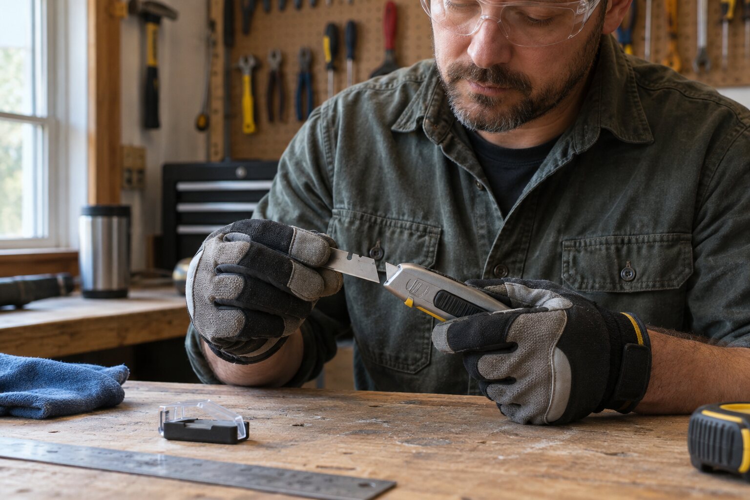 How to Replace a Utility Knife Blade Safely
